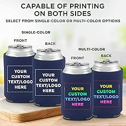DISCOUNT PROMOS Custom Collapsible Beer Can Coolers