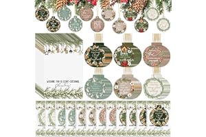 Heigble 36 Set Christmas Scented Hanging Ornament Bulk Religious Xmas Christian Appreciation Gift Scent Sachet with Card Bag Bible Verse Decor for Secret Sister in Christ Gift Sunday School Women