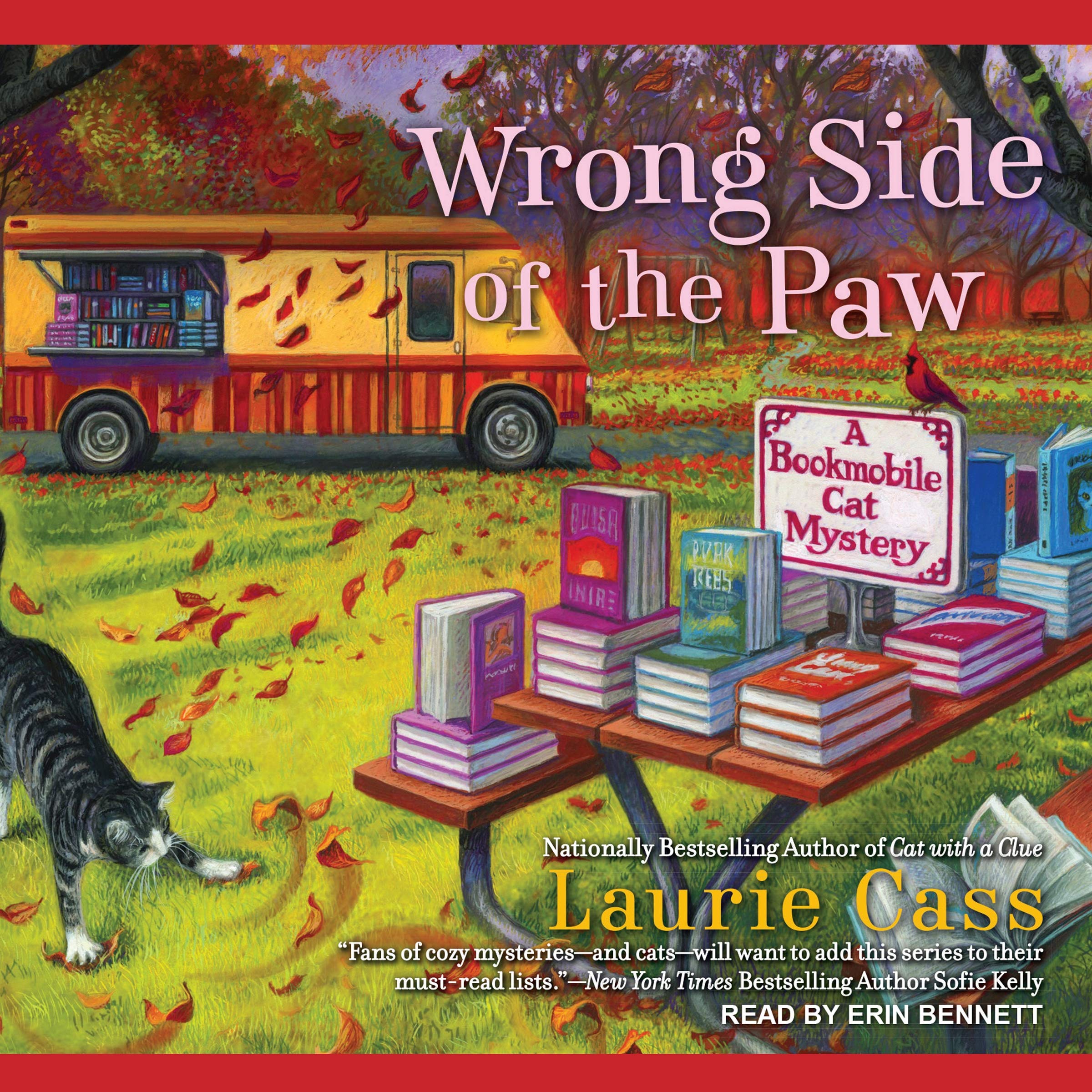 Wrong Side of the Paw (The Bookmobile Cat Mysteries Series) Image