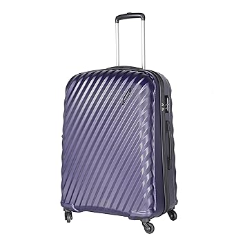 Aristocrat Target 75Cm Unisex Polycarbonate Large Trolley Bag-TARGET75MDP (Purple)