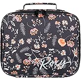 Roxy Insulated Lunch Bag | Reusable | Cooler | Snack Bag | Container | Picnic | Work | Leakproof | Beach | Vacation | Camping, Groove In Life - Anthracite Kerala Border