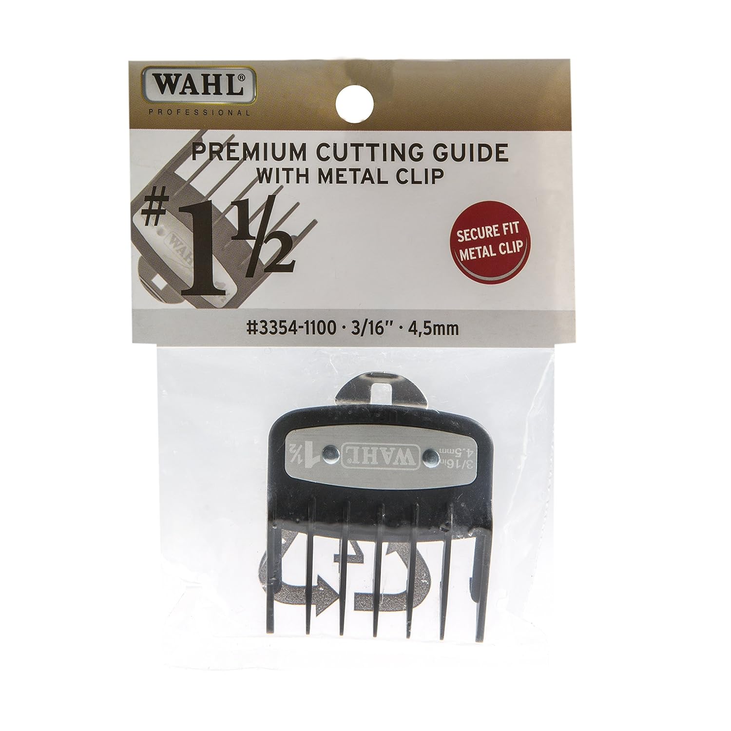 wahl premium cutting guide with metal clip