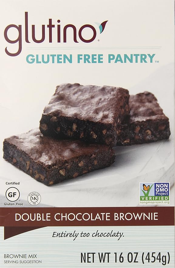 Amazon Com Glutino Gluten Free Pantry Double Chocolate Brownie