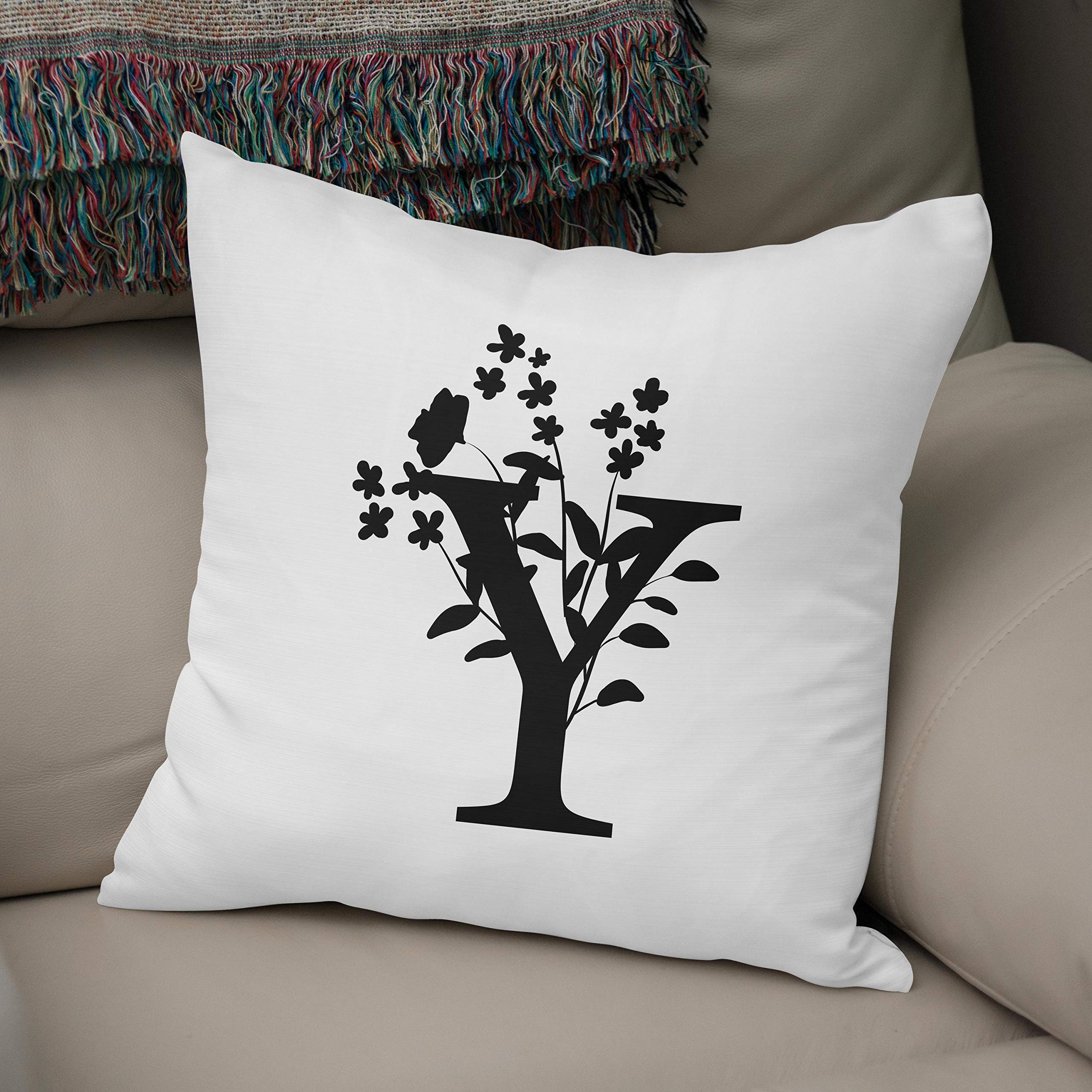 Bonamaison, Decorative Cushion Cover - 50% Cotton 50% Polyester - 43x43cm - Designed and Manufactured in Turkey