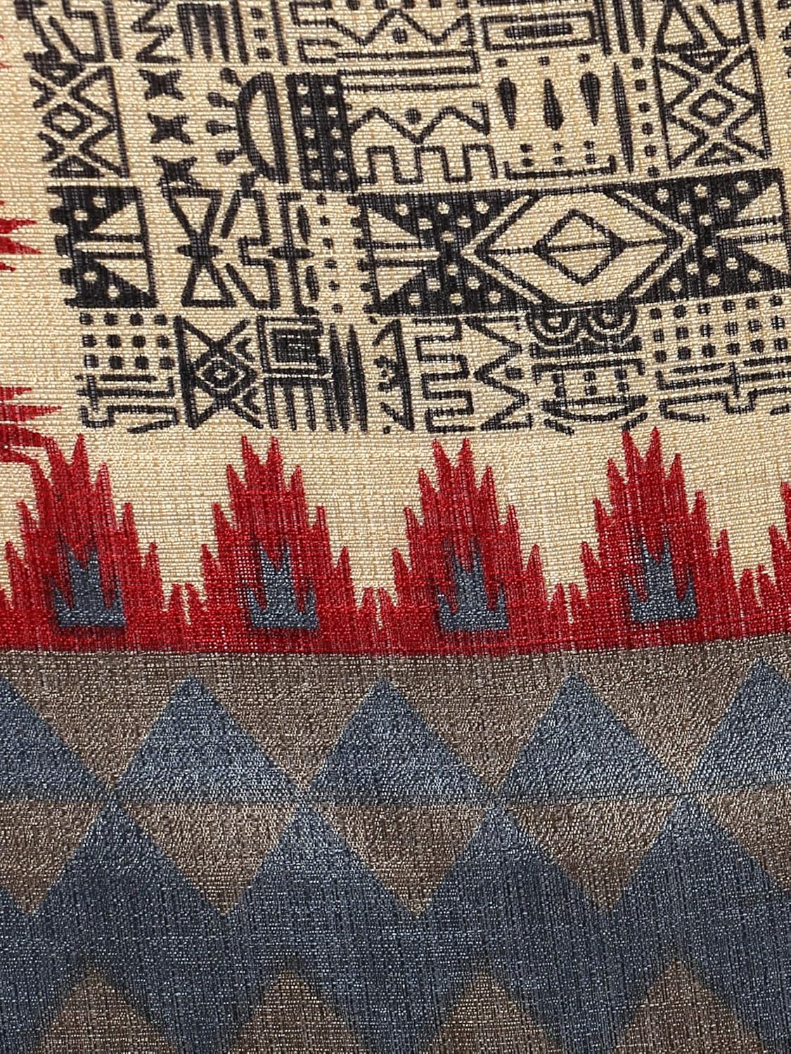 applecreation women's khadi silk dupatts with jhallar (freesize_multi-coloured_khdpt101d)