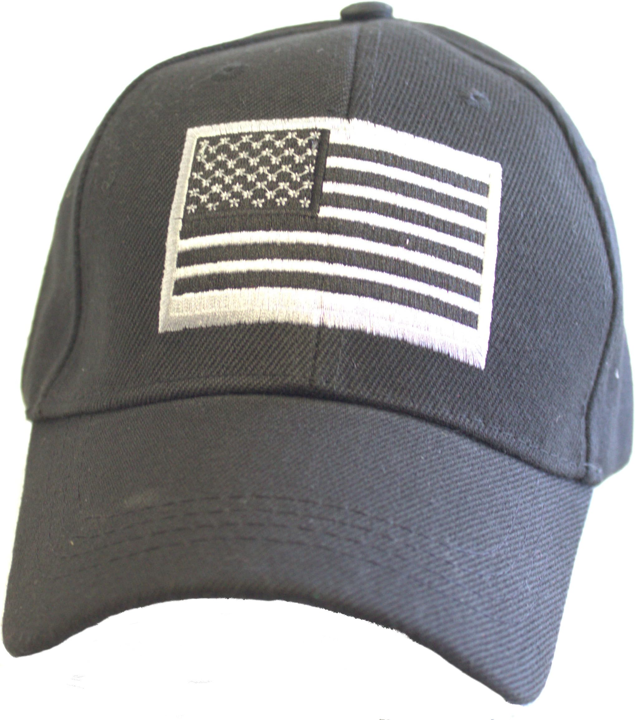 KYS DesignUSA Operator Black Tactical Adjustable Hat