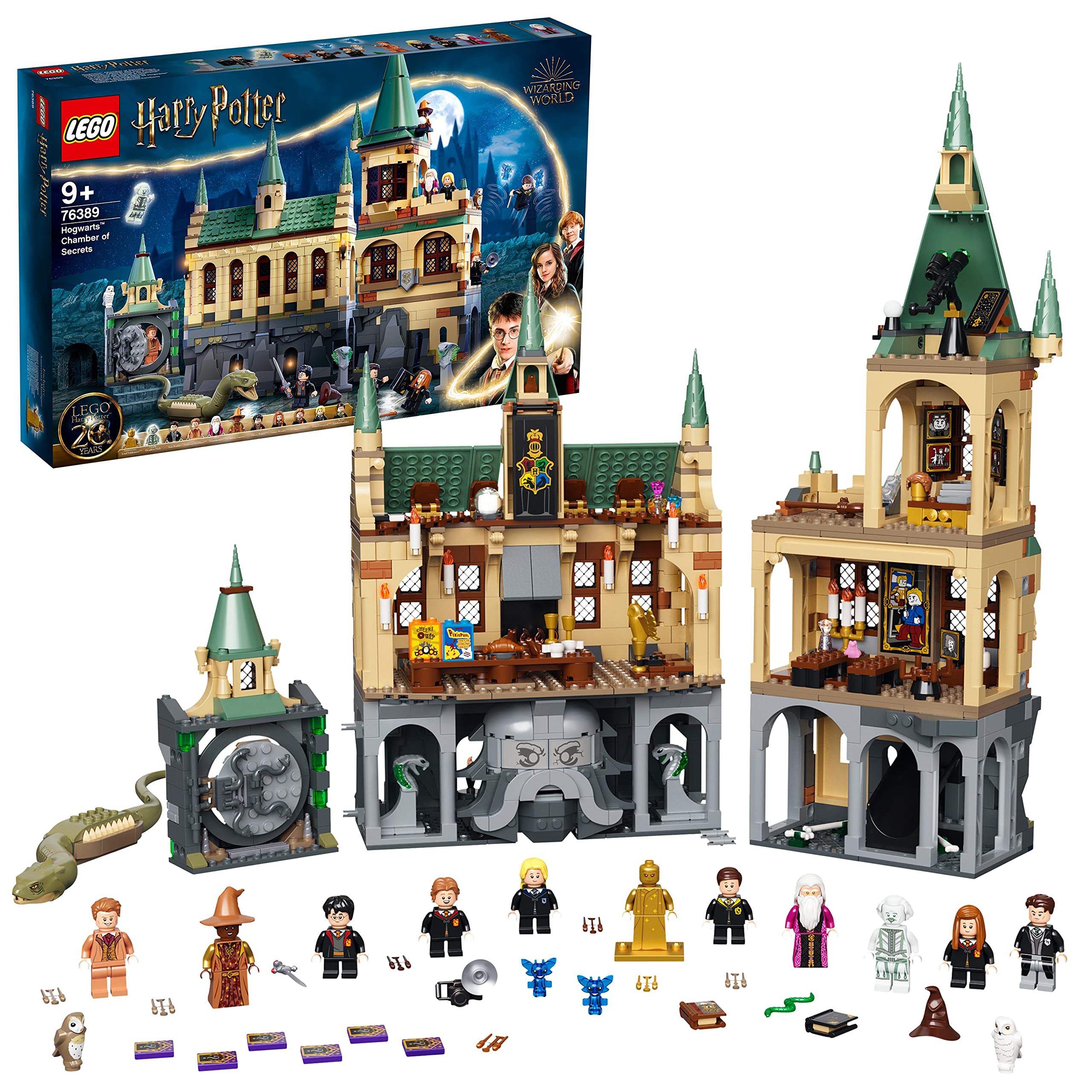 Lego Harry Potter La Chambre Des Secrets De Poudlard - Jeu De Construction 76389