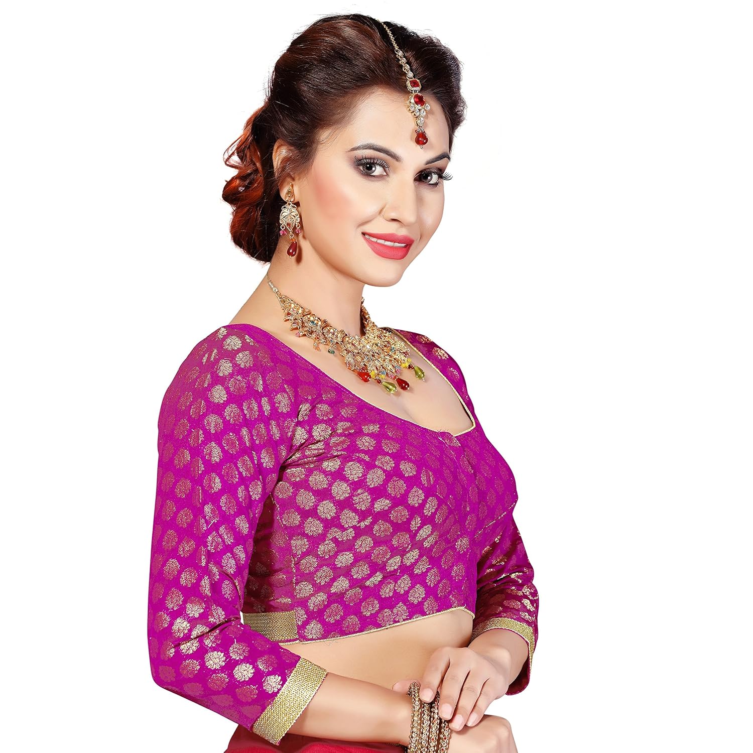 studio shringaar brocade blouse