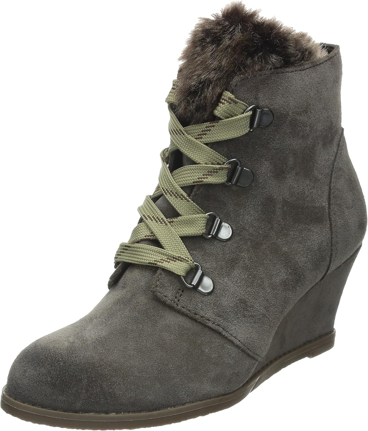 clarks wedge heel boots