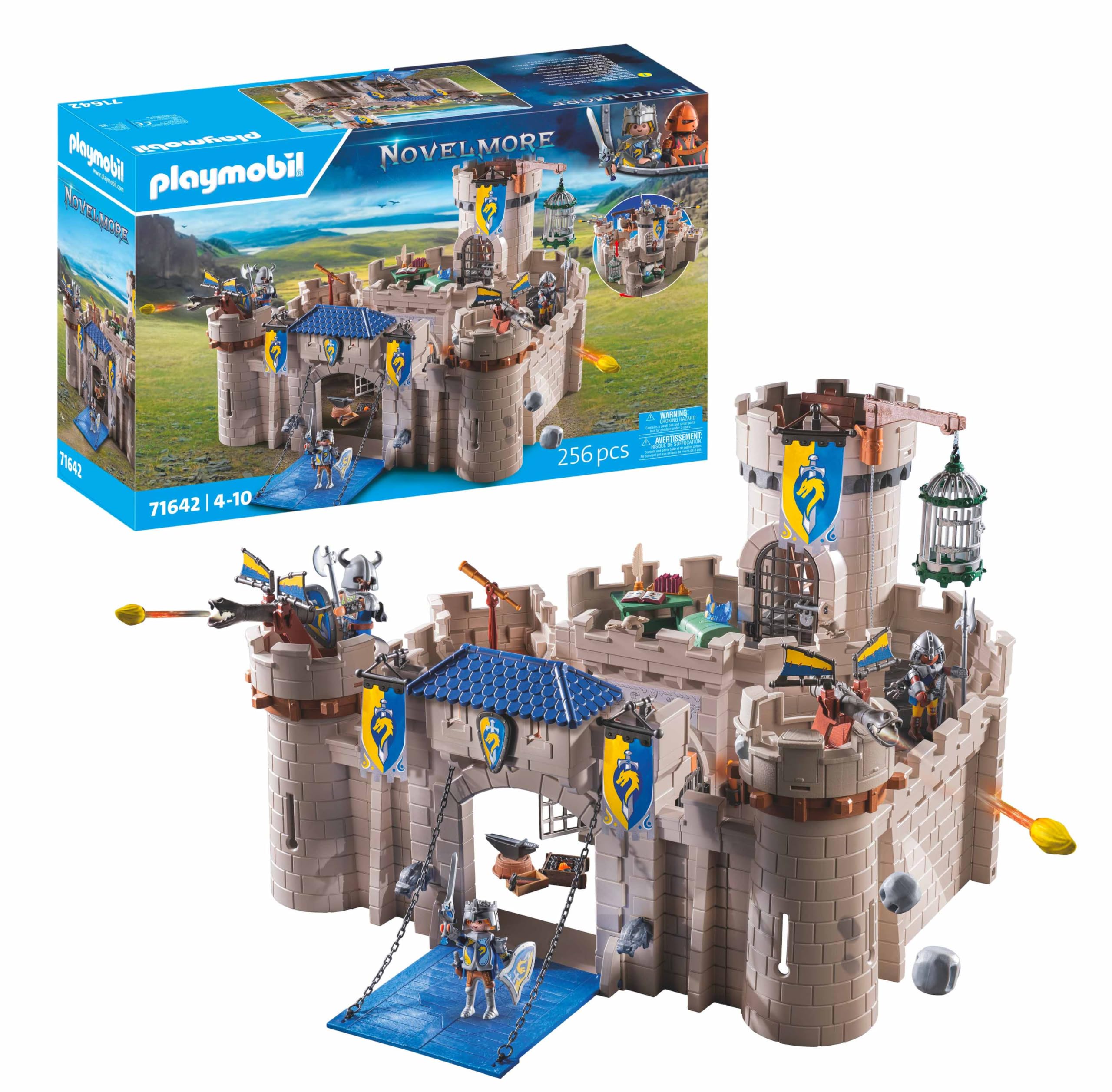 Photo 1 of *********MISSING PIECES***************
PLAYMOBIL Novelmore 71642 Arwynn's Castle, including three knights and numerous accessories for realistic combat, action-packed toys for children aged 4 and up