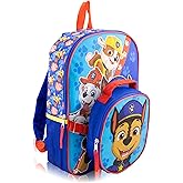 Paw Patrol Backpack With Lunch Box for Kids | Insulated Lunch Bag Lunch Box for Boys, Girls, Toddlers | 14" Backpack for School and Reusable Lunchbox
