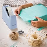 Rapesco 1488 500 Heavy Duty Tape Dispenser with 2 Tape Rolls Powder Blue view 7