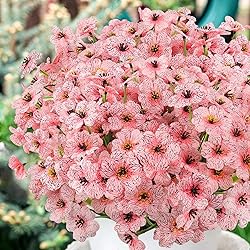 MACTING Artificial Flowers for Outdoors 6 Bundles