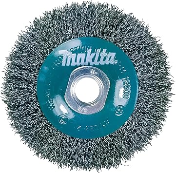 Makita 1 Piece 4 Inch Crimped Wire Wheel Brush For Grinders Light Duty Conditioning For Metal 4 X 5 8 Inch 11 Unc Amazon Com