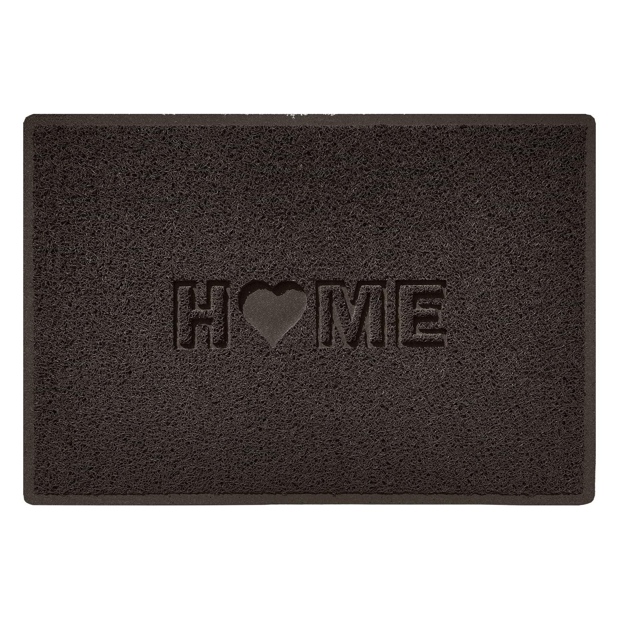 Nicoman LOVE at HOME Doormat 90x60cm - Comfort Brown｜Heavy Duty Non-Slip｜Indoor/Outdoor｜Entrance Barrier Dirt-Trapper Floor Mat｜Home Patio Garden Conservatory Door Mat｜Home Heart