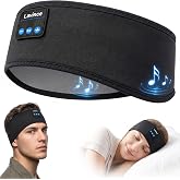 Lavince Sleep Headphones Headband, Bluetooth 5.4 Sleeping Headphones for Side Sleepers, Wireless Headband Headphones with Ultra-Thin Stereo Speakers for Sports, Workout, Travel, Meditation