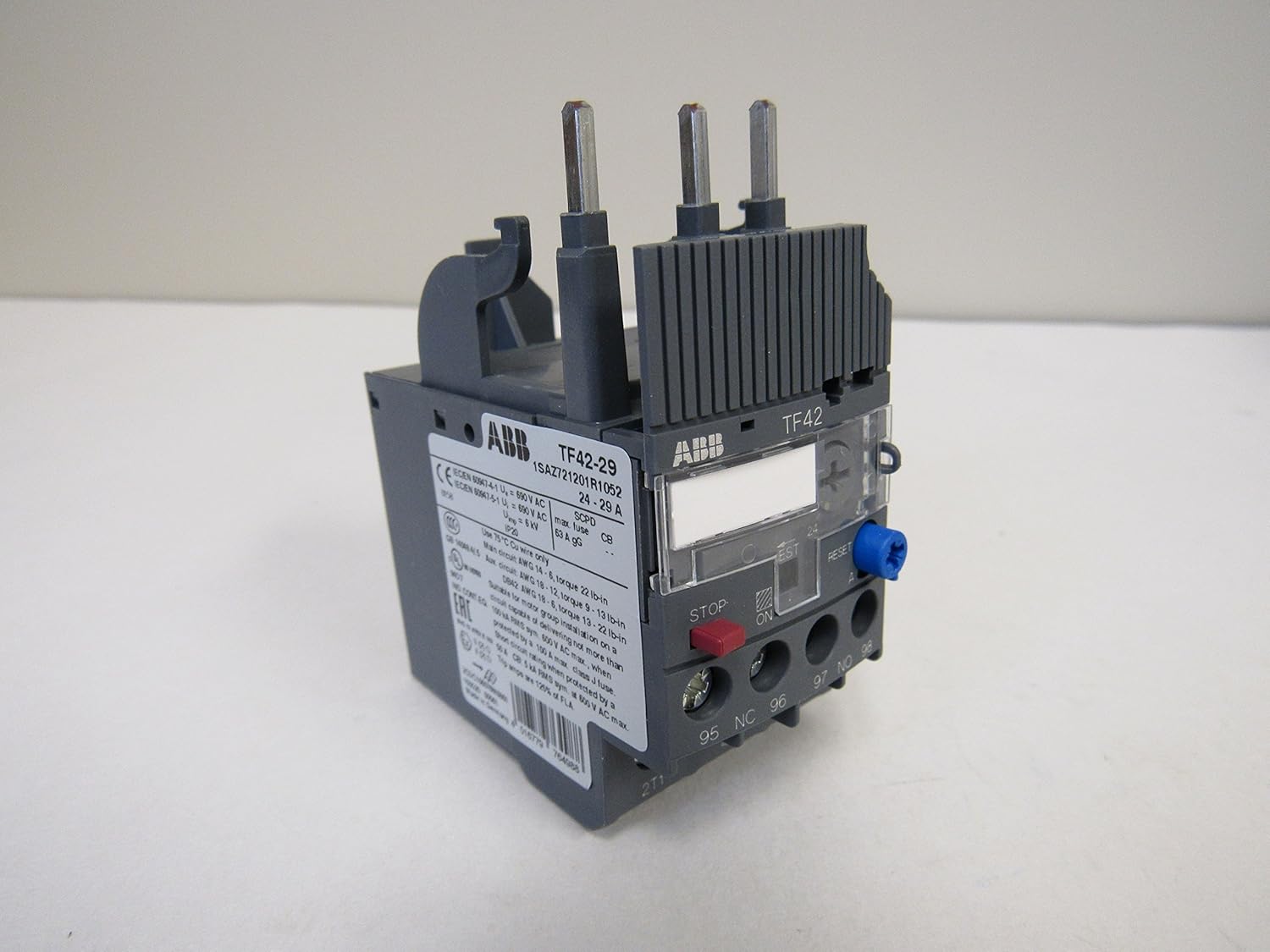 ABB TF4229 24.0 29.0 Amp, IEC, Overload Relay