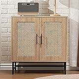 RVNRVN Storage Cabinet with PE Rattan