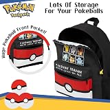 Pokémon Backpack for Kids Pikachu Charizard Rucksack School Bag with Pockets view 4