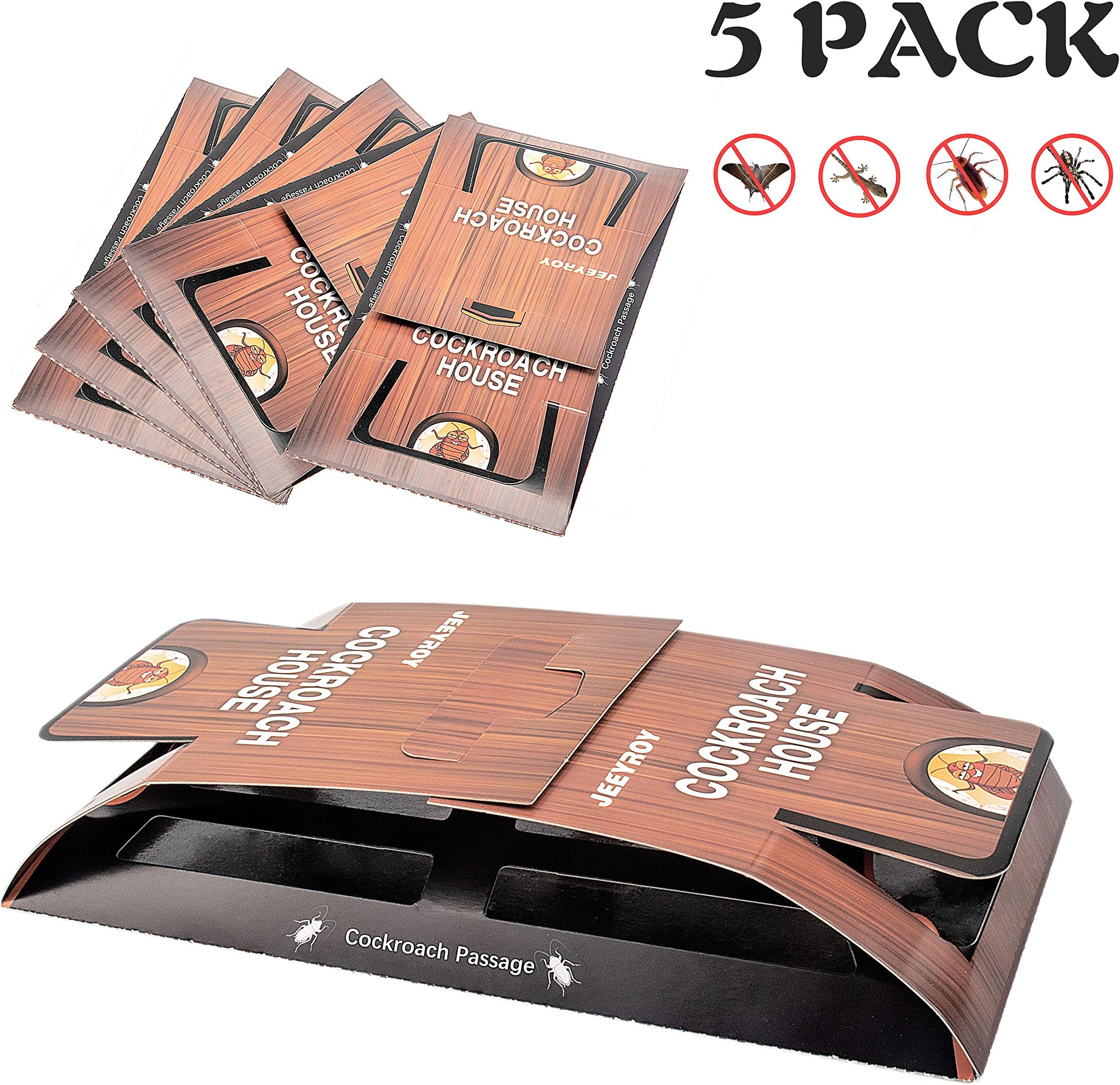 Haimist Home Controlled Trap Kills and Others Including Bait (1Pack), Brown