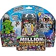 Million Warriors Battle Pack with 35 Collectible Figures, Launcher and Playset (Styles May Vary), Surprise Kids Toys for Boys and Girls Ages 5 and Up