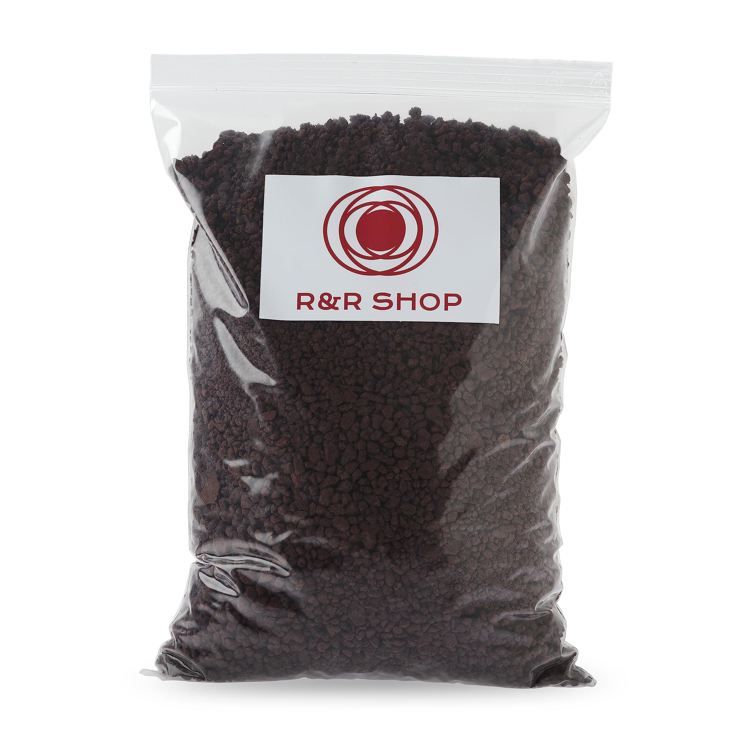 R&R SHOP – Fine Lava Rock for Plants, 100% Natural PH Neutral, Ideal for Germination, Ventilation Improving Plant Growth, 0-8mm (1L)