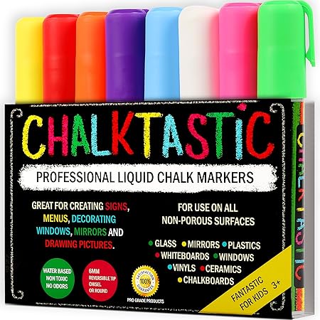 Chalk Markers by Fantastic ChalkTastic Best for Kids Art, Chalkboard Labels, Me 646437062817 | eBay
