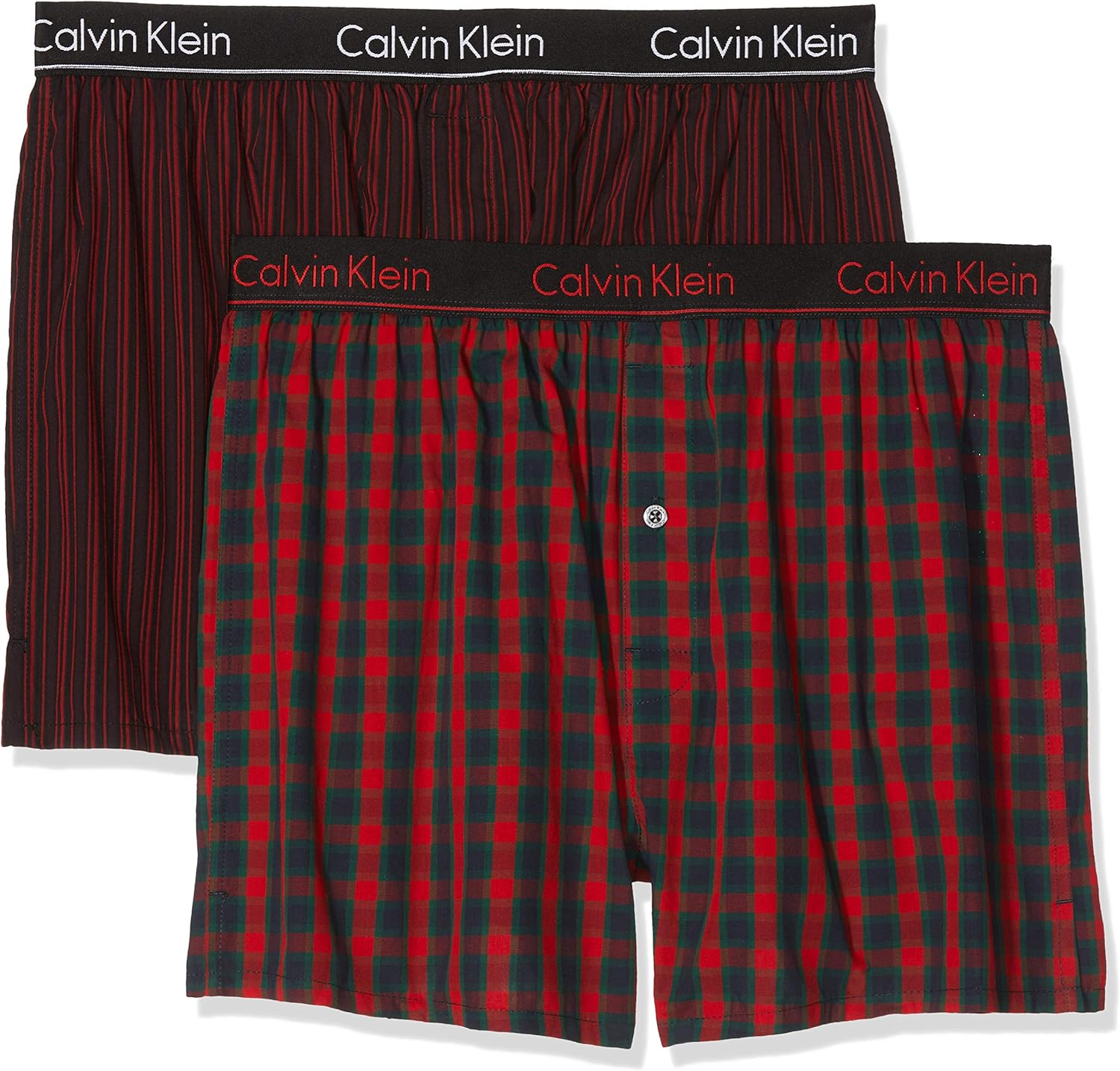 Calvin Klein Men's Boxer Shorts (Pack of 2 Amazon.co.uk Clothing