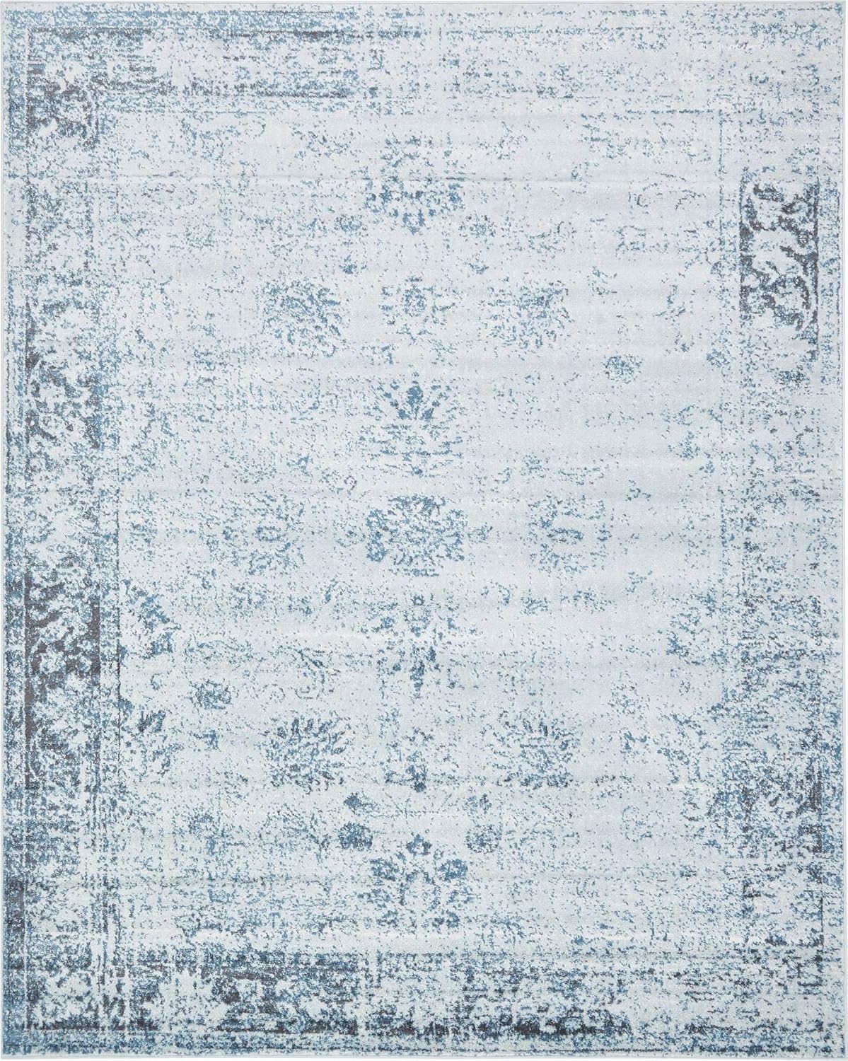 Best light blue living room rug