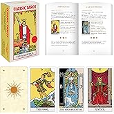 Wyspell Classic Tarot Cards for Beginners - Original Tarot Cards with Guide Book - Beginner Tarot Deck (Light)