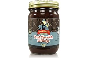 Uncle Denny's Dark Chocolate Hot Fudge Gourmet Ice Cream Topping by Pioneer Valley