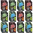The Hampton Candy Company Pop Rocks Candy 36 Pack, 12 Flavors of Each - Watermelon, Strawberry, Tropical Punch