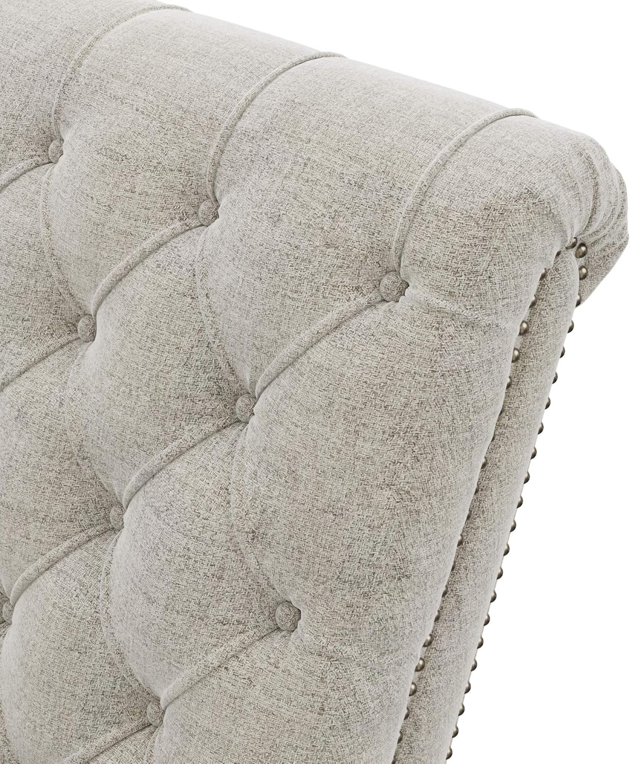 chase lounges indoors on Furniture P Purlove Chaise Lounge Chair 68 Linen Tufted Chaise Lounge Indoor Leisure Sofa Chair Nailhead Trim For Living Room 1 Bolster Pillow Included Home Kitchen