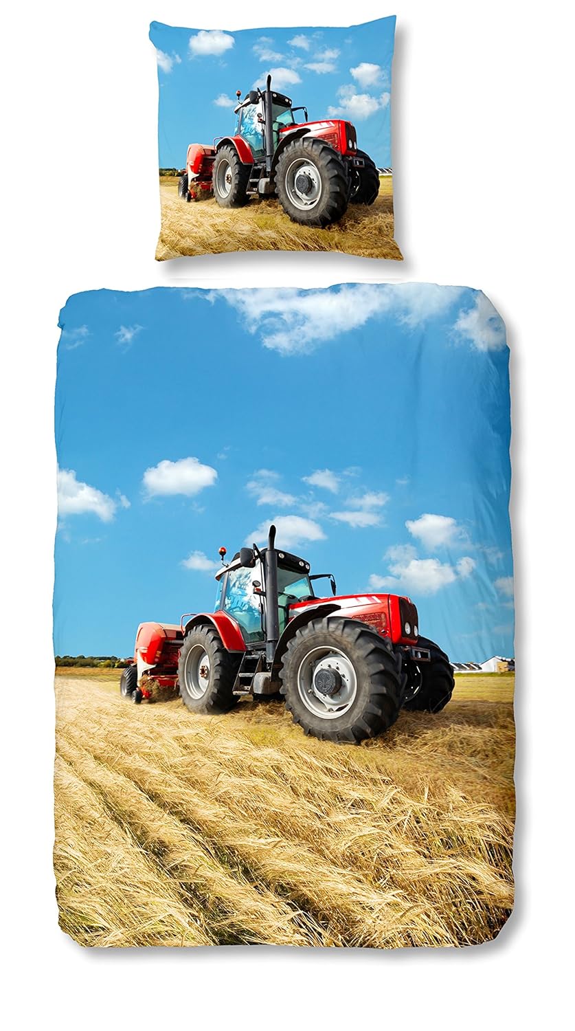 Aminata Kinderbettwäsche Weltall-Motiv - Baumwolle Set Für Jungen Mit Raketen & Universum