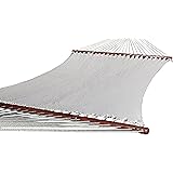 Polyester Rope Hammock - Soft-Woven Deluxe (Cream)