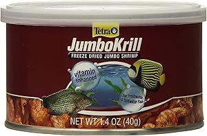 Tetra JumboKrill Freeze Dired Jumbo Shrimp, Vitamin Enhanced