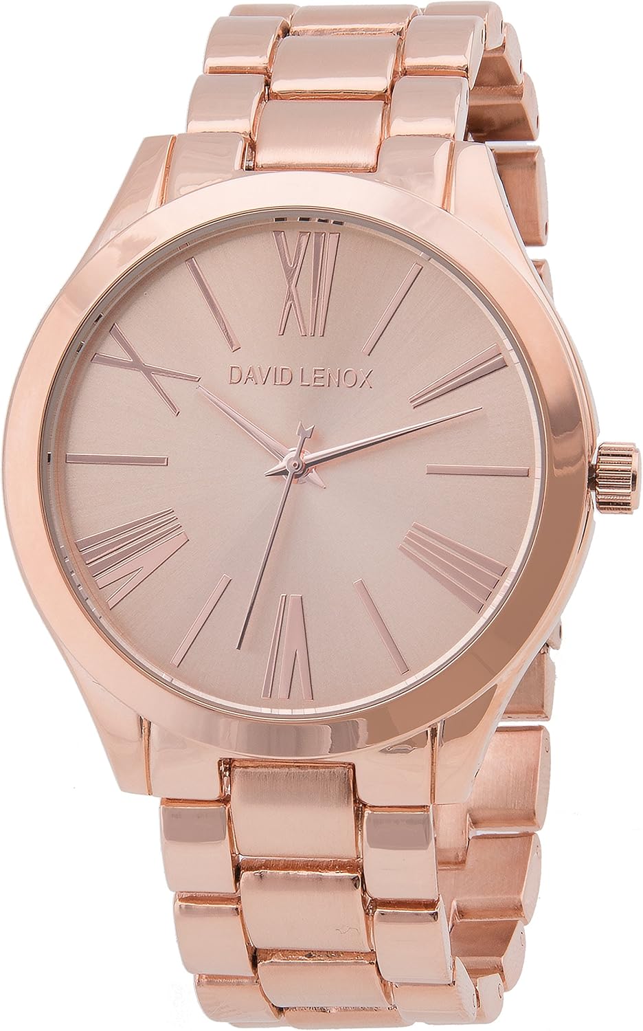 David Lenox rose gold tone women's watch Runway collection style DL0320 Amazon.co.uk Watches