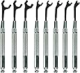 Moody Tools 58-0161 8-Piece Metric Open End Wrench Set