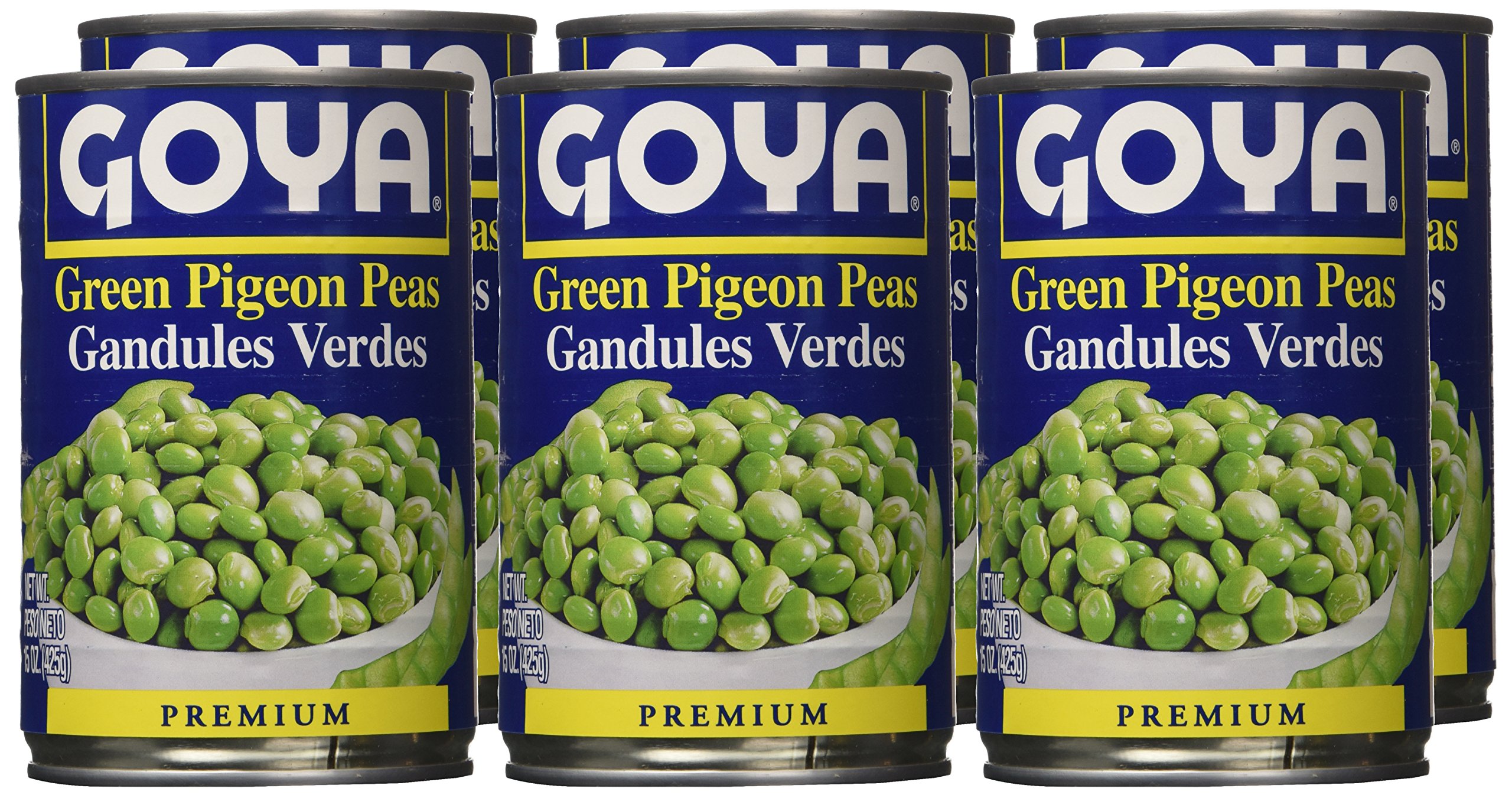 Goya Green Pigeon Peas15 Ounce, 6 Count Buy Online in UAE. Grocery
