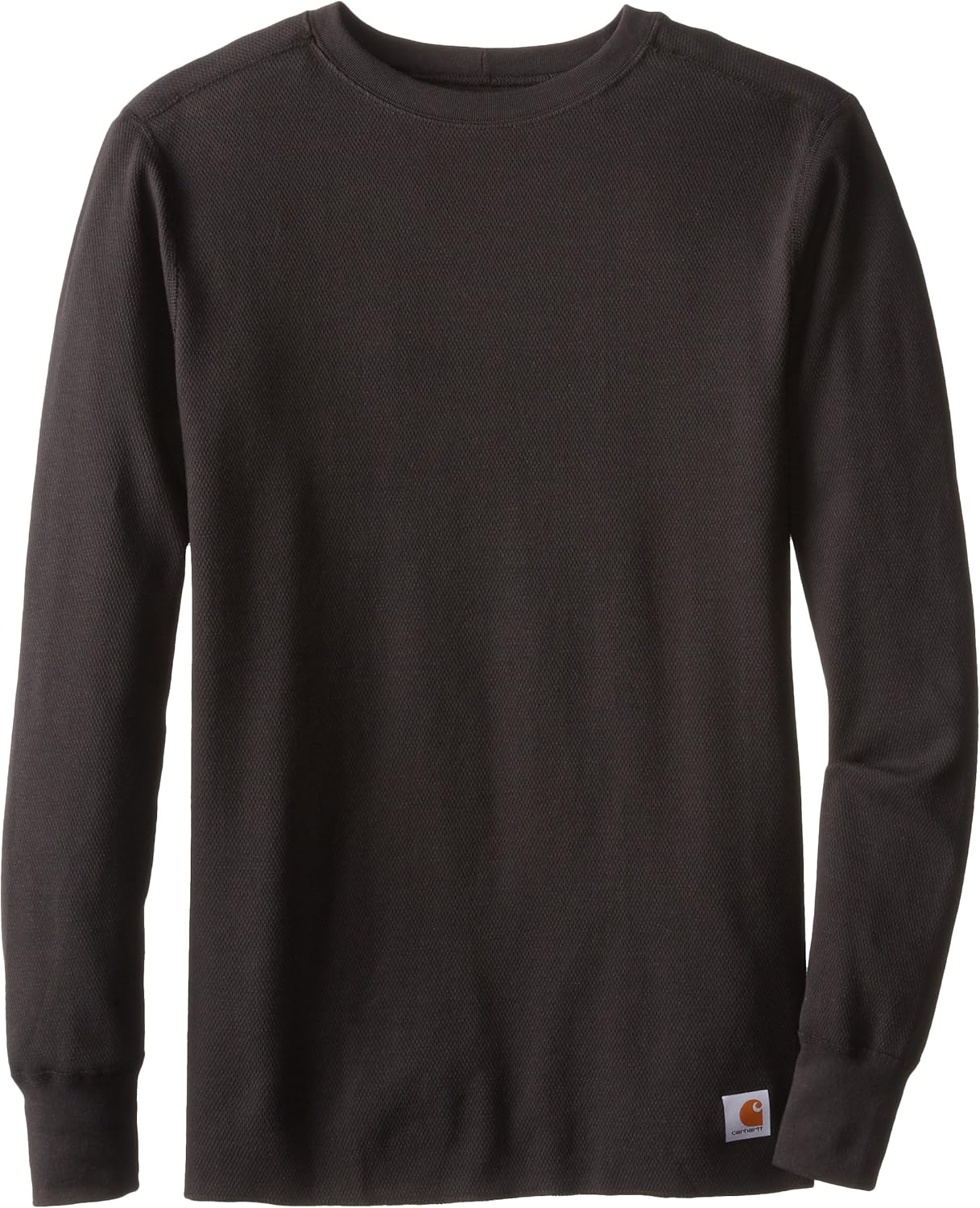 Carhartt Men's Tall Base Force SuperCold Weather Crew Neck Top, Black