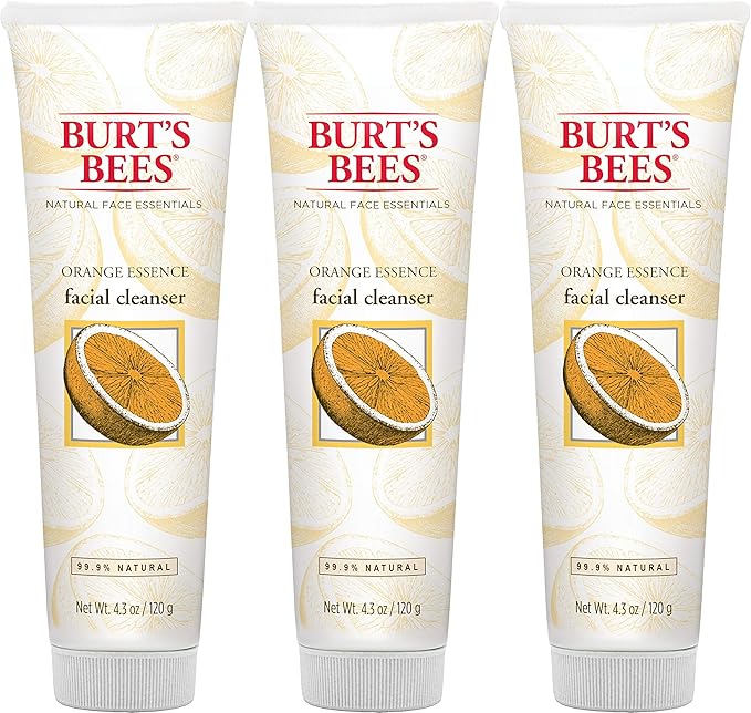 orange facial cleanser