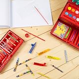Pokemon Art Supplies Set Colouring Pencils Pens Watercolors Crayons Pikachu view 3