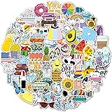 NOOX Cute Water Bottle Stickers, Vinyl Aesthetic Stickers for Phone, Laptop, Cups, Computer Accessories & Car Stickers Decals