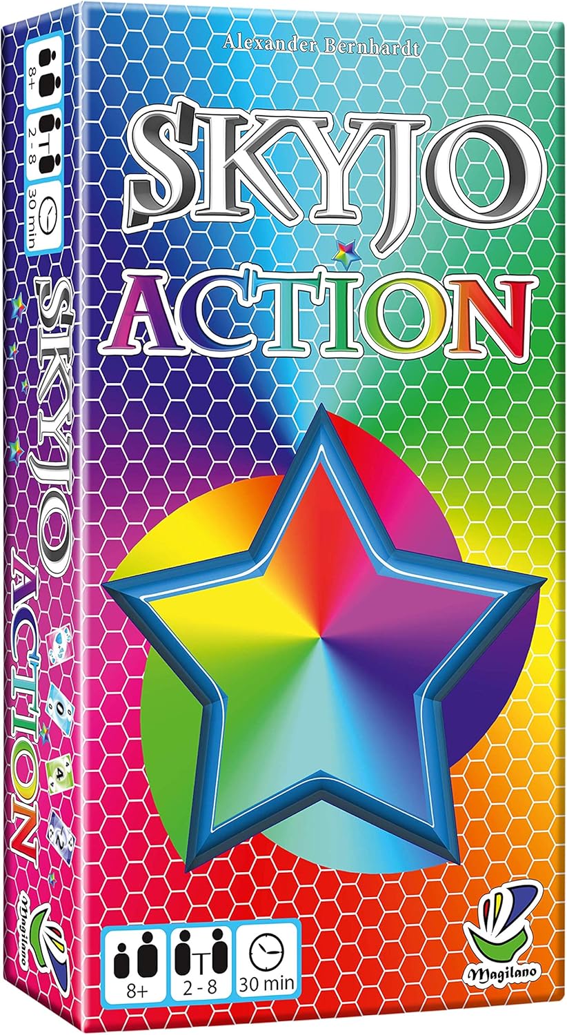 SKYJO ACTION, by Magilano The exciting card game for friends and