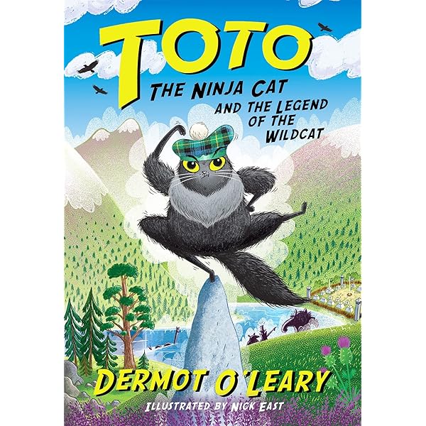 toto⭐️ The Toto the Ninja Cat Series 4 Books Collection Set By