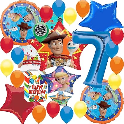 Ballonnen Disney Toy Story 4 Party Supplies 3rd Birthday Balloon