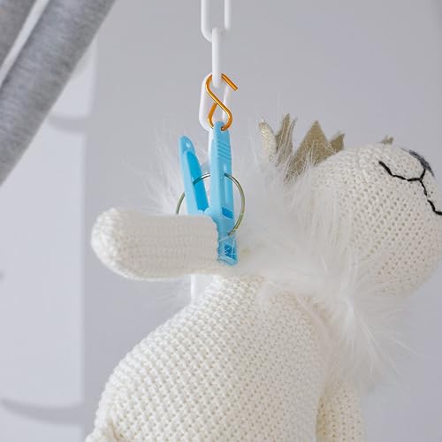 Dreambaby L692 Multi-Colored Toy Chain – Over 6 Feet Long, Holds Up To 40 Toys