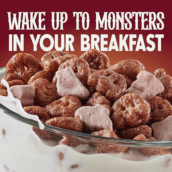COUNT CHOCULA CEREAL WITH MONSTER MARSHMALLOWS, KIDS BREAKFAST CEREAL, HALLOWEEN LIMITED EDITION, FAMILY SIZE, 18.8 OZ