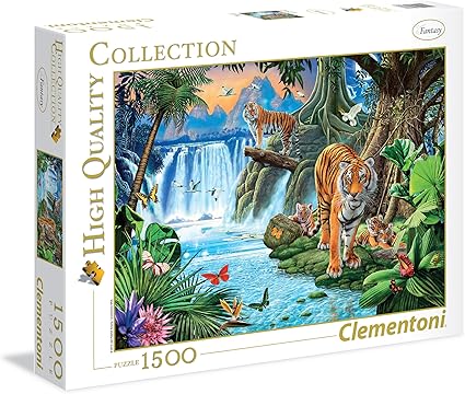 Clementoni Tiger Family Puzzle (1500 Piece)