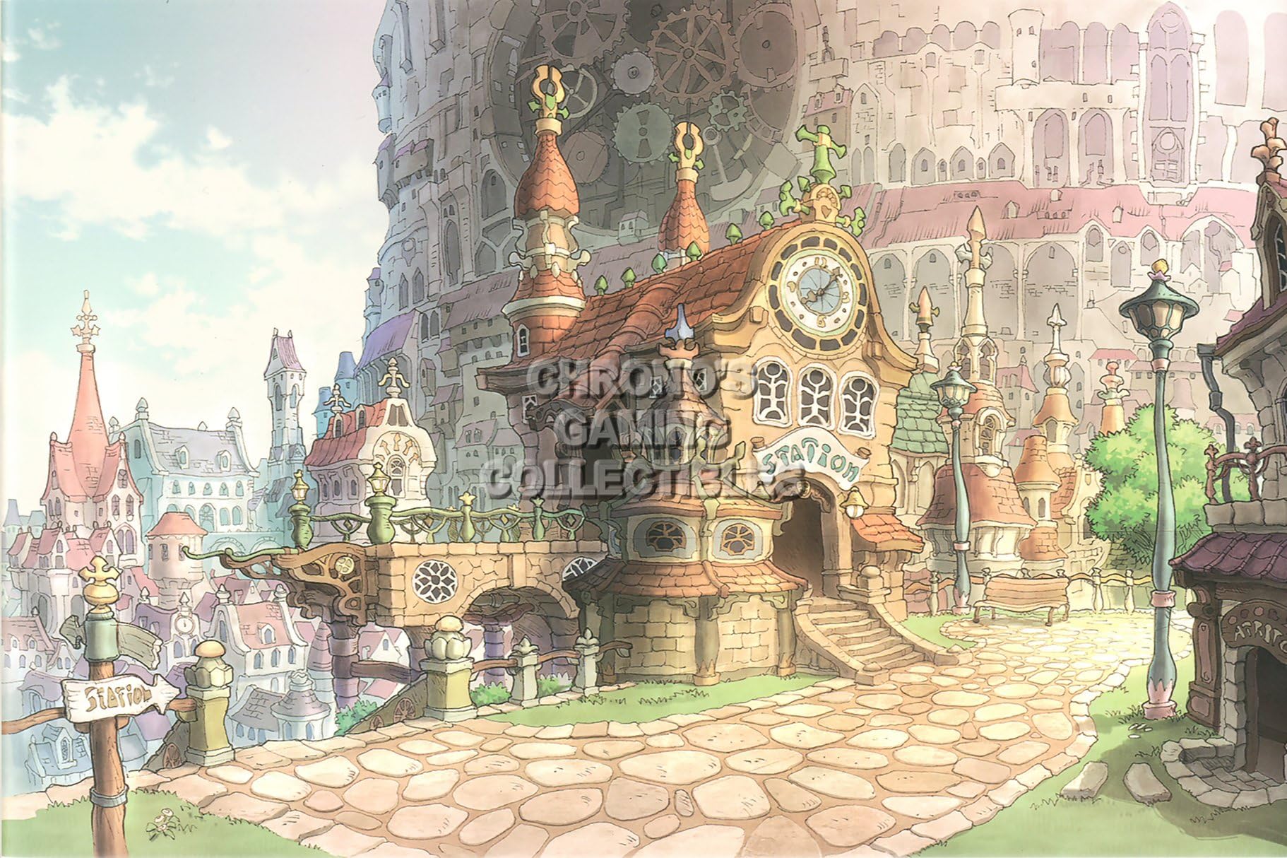 Final Fantasy IX CGC Huge Poster Art PS1 PS2 PS3 PSP Vita - FIX003 (16" x 24" (41cm x 61cm))